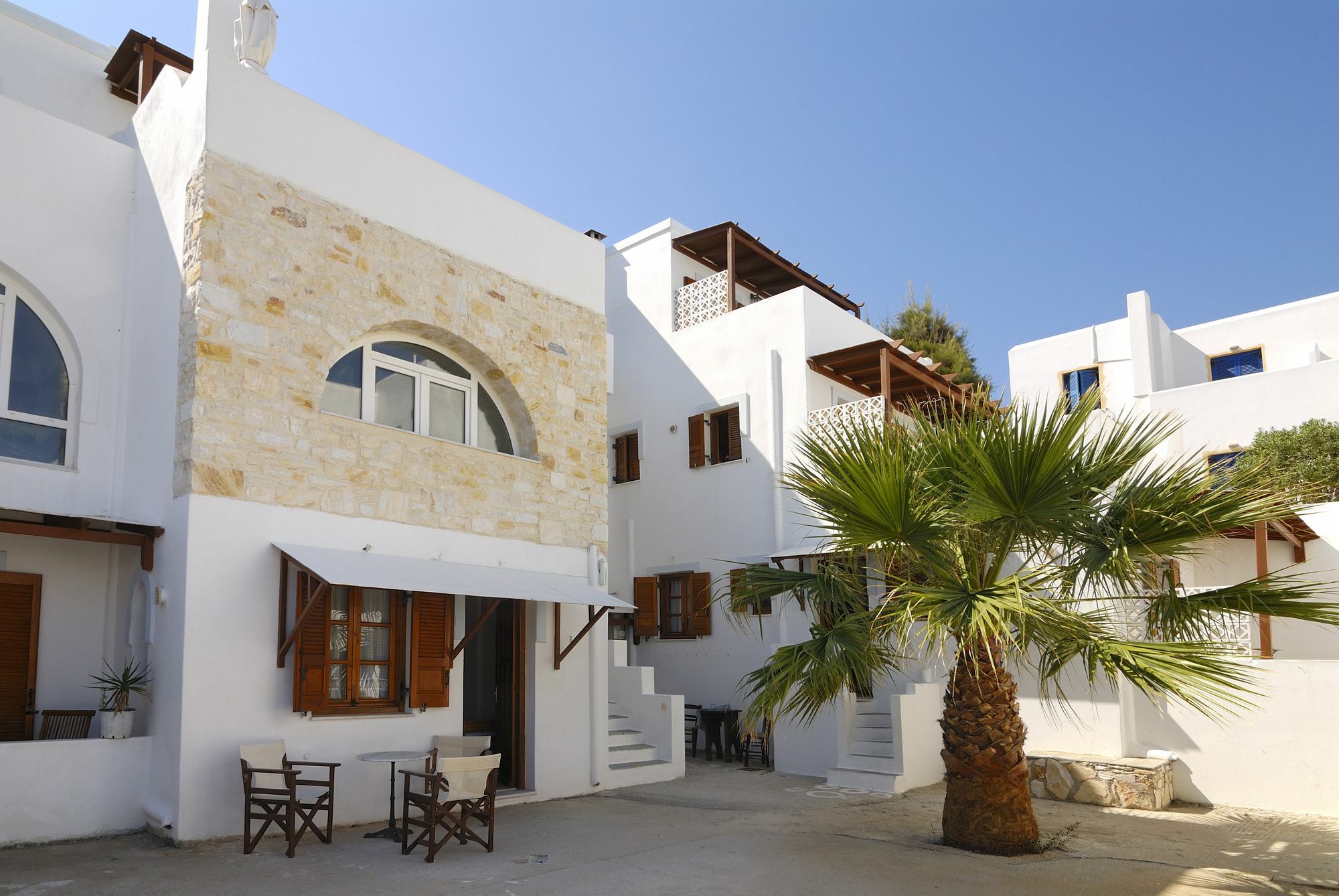 La Celestina Apartments Naousa  Luaran gambar